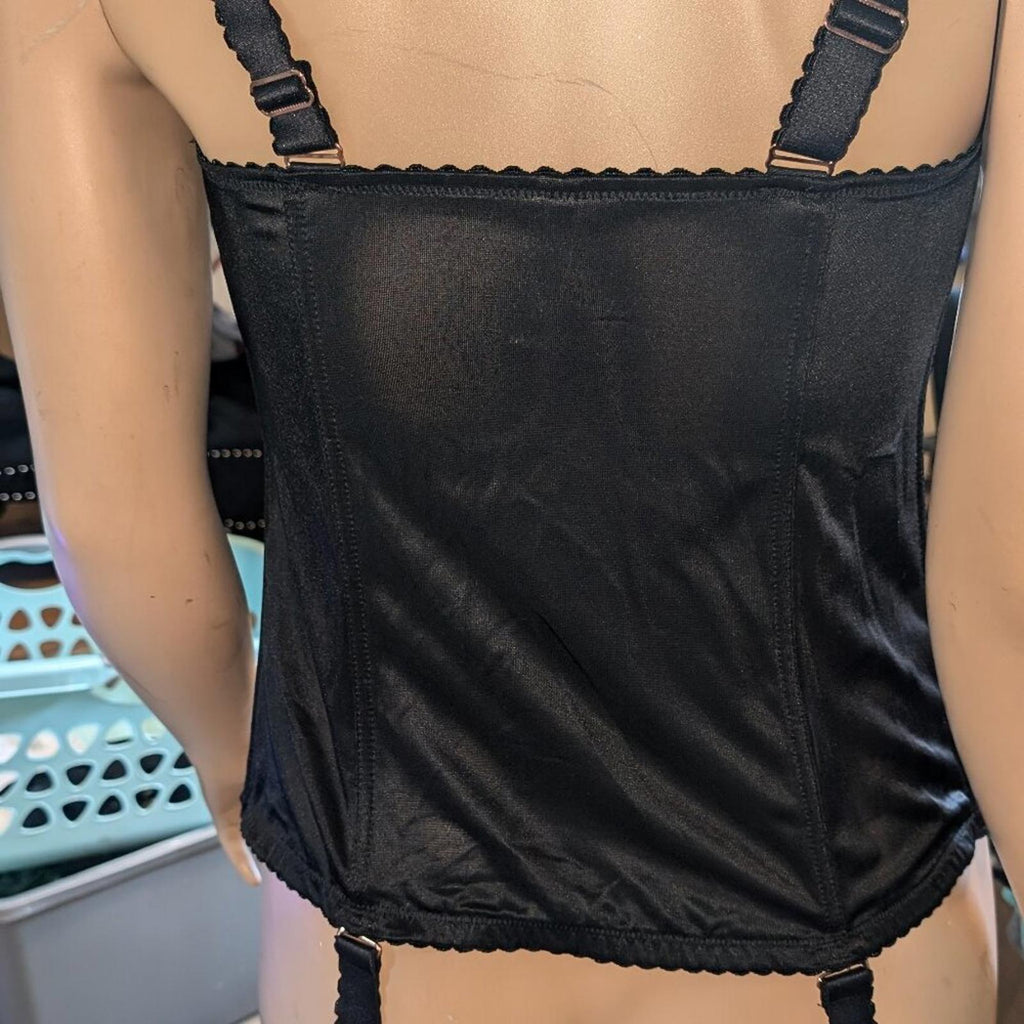 Lane Bryant Leopard Print Corset with Garter Straps - Size 22/24