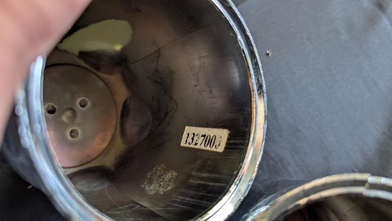 Set of 4 Vintage American Racing Push-Through Center Caps