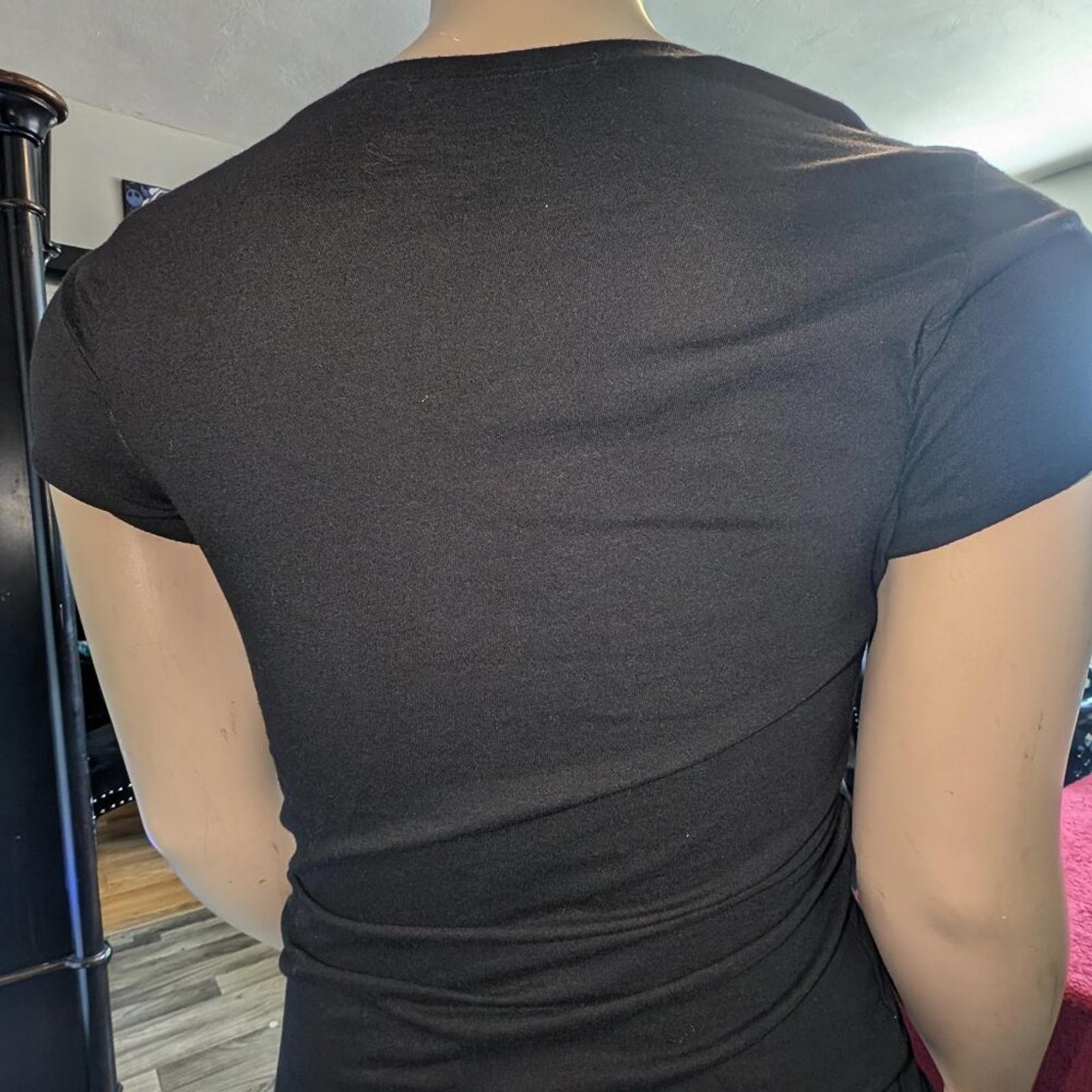 No Boundaries Women's Basic Black T-Shirt - Size XXL (2XG)