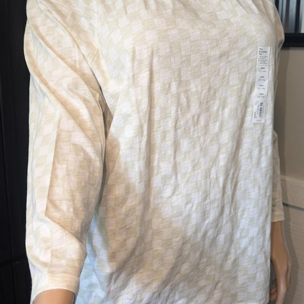 Sonoma Women's Plus "The Everyday Tee" 2X Long