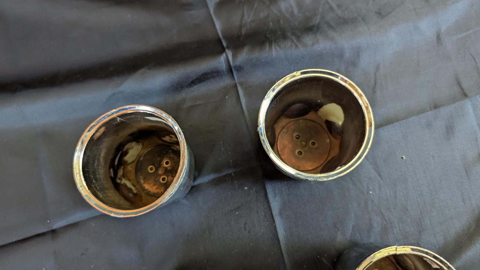 Set of 4 Vintage American Racing Push-Through Center Caps