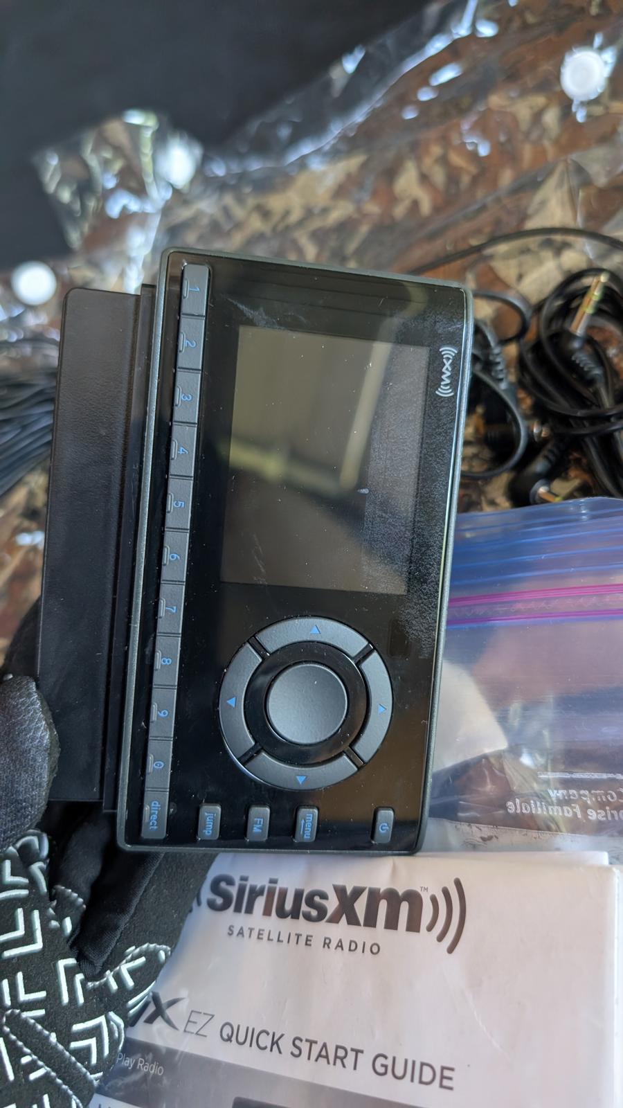 SiriusXM Onyx EZ Satellite Radio Receiver with Vehicle Dock