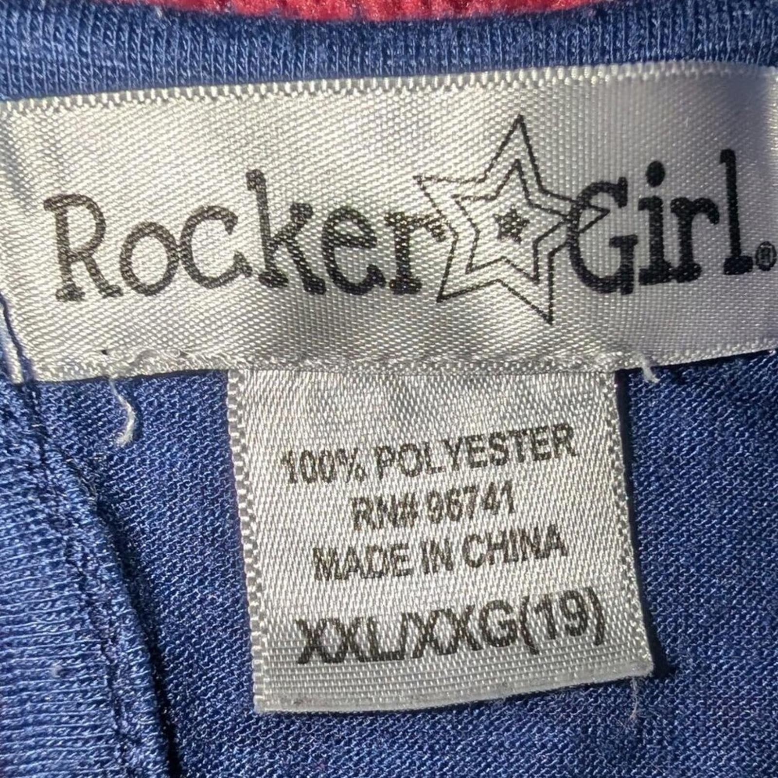 Rocker Girl 'Rock N Roll' Graphic Tee - Size XXL (19)
