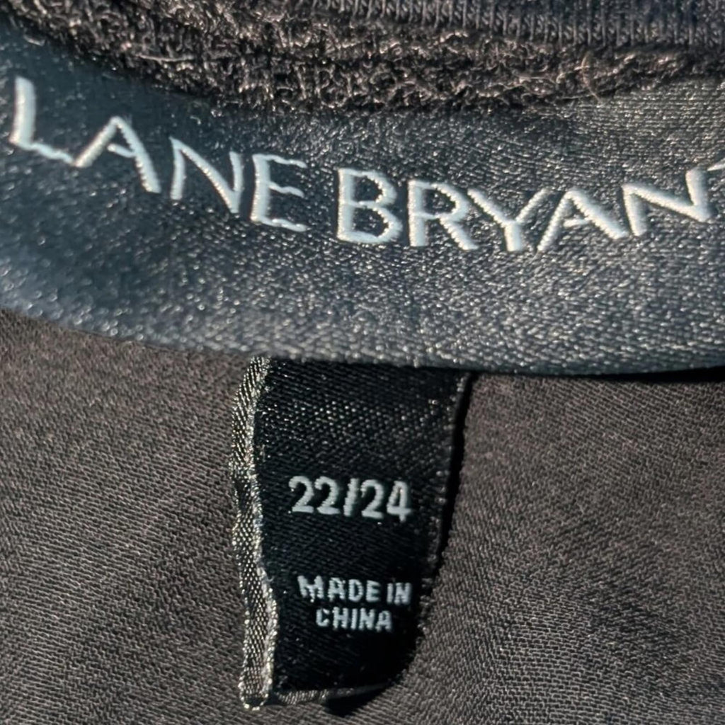 Lane Bryant Leopard Print Corset with Garter Straps - Size 22/24