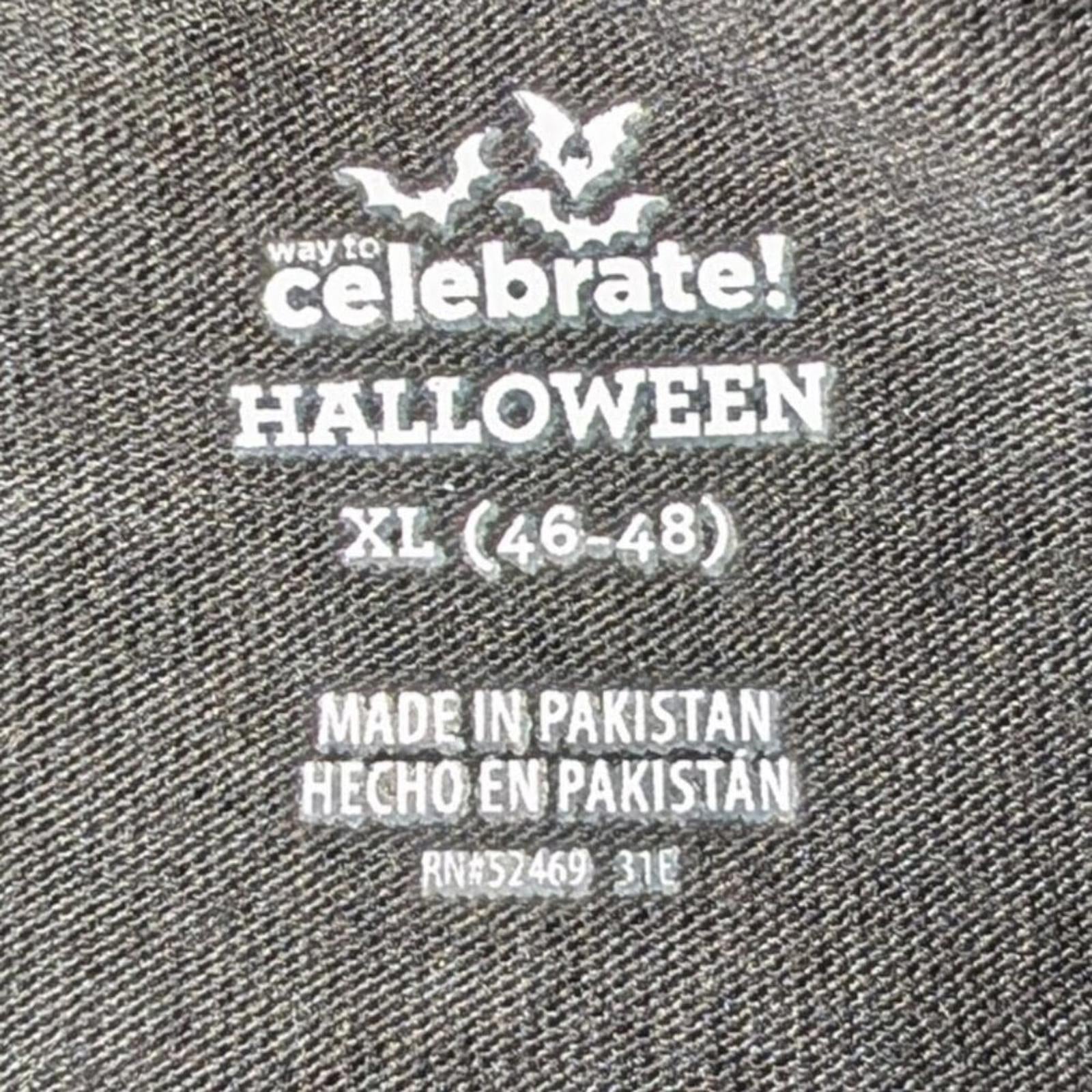 Way to Celebrate! Halloween Skeleton Tee, Size XL