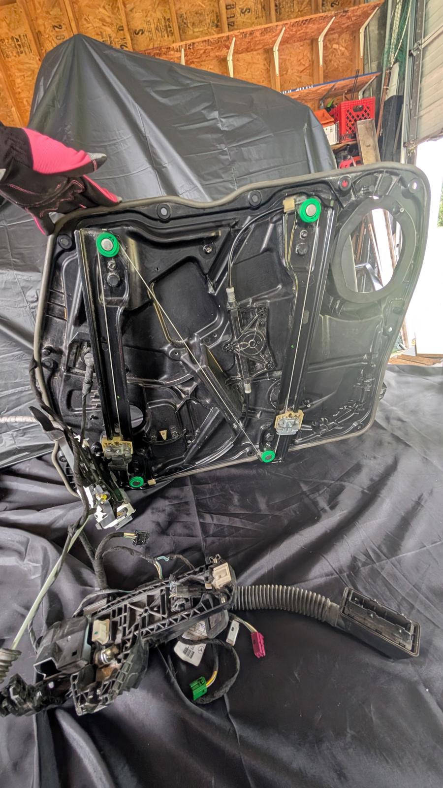 Mercedes-Benz W166/X166 Front Left Door Assembly OEM